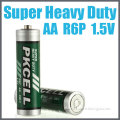 1.5V R6p Super Heavy Duty Dry Battery with Long Life